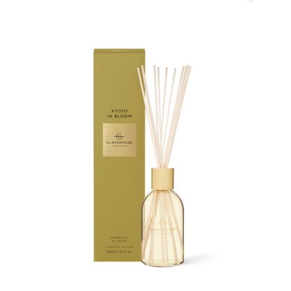 Glasshouse Fragrances, glasshouse, diffuser, Kyoto In Bloom, decor