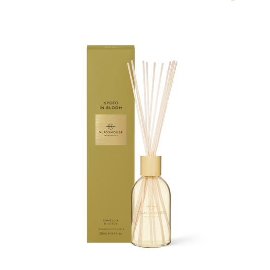 Glasshouse Fragrances, glasshouse, diffuser, Kyoto In Bloom, decor