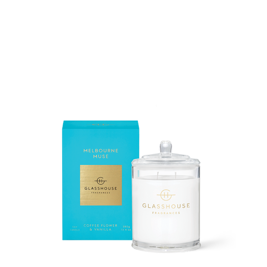 Glasshouse Fragrances, glasshouse, candle, Melbourne Muse, decor