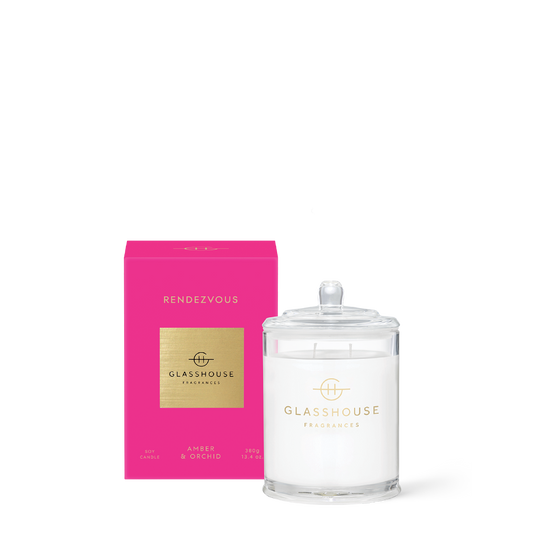 Glasshouse Fragrances, glasshouse, candle, Rendezvous, decor
