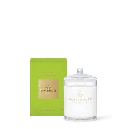 Glasshouse Fragrances, glasshouse, candle, We Met In Saigon, decor