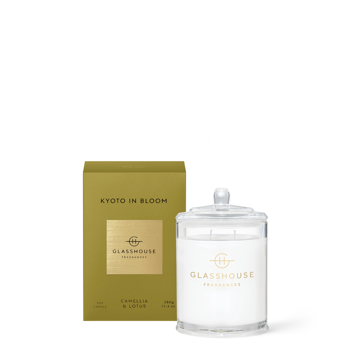 Glasshouse Fragrances, glasshouse, candle, Kyoto In Bloom, decor