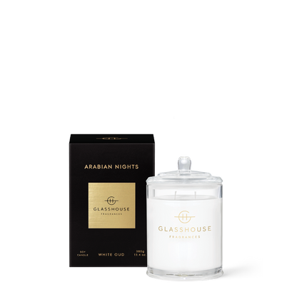 Glasshouse Fragrances, glasshouse, candle, Arabian Nights, decor
