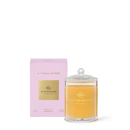 Glasshouse Fragrances, glasshouse , candle, A Tahaa Affair, decor