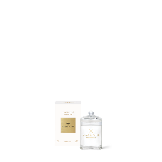 Glasshouse Fragrances, glasshouse, candle, Marseille Memoir, decor
