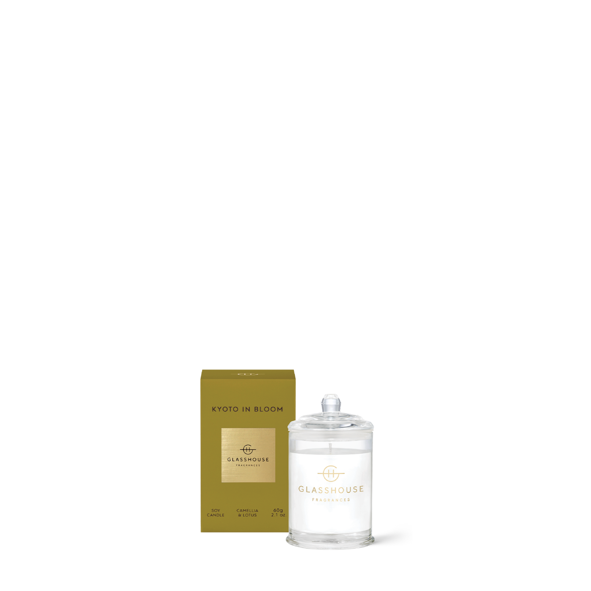 Glasshouse Fragrances, glasshouse, candle, Kyoto In Bloom, decor