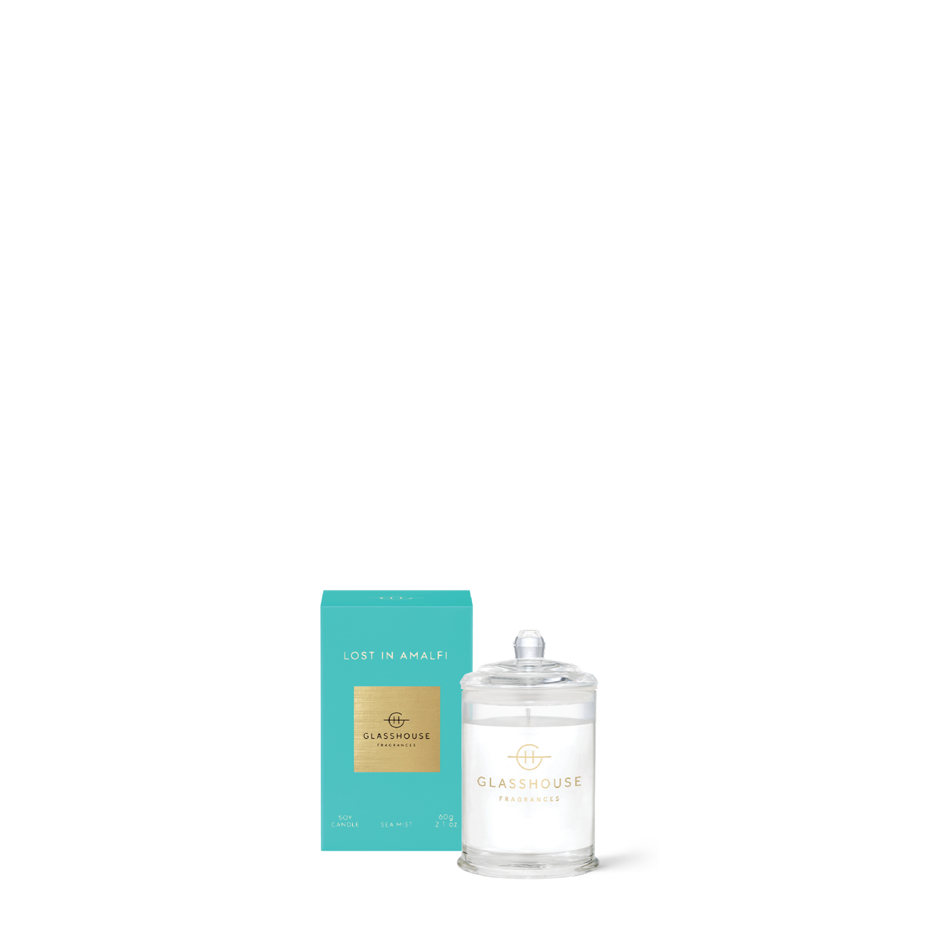Glasshouse Fragrances, glasshouse, candle, Lost In Amalfi, decor