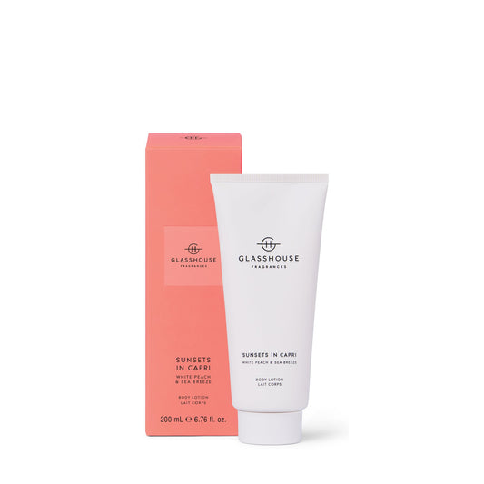 Glasshouse Sunsets in Capri Body Lotion 200ml
