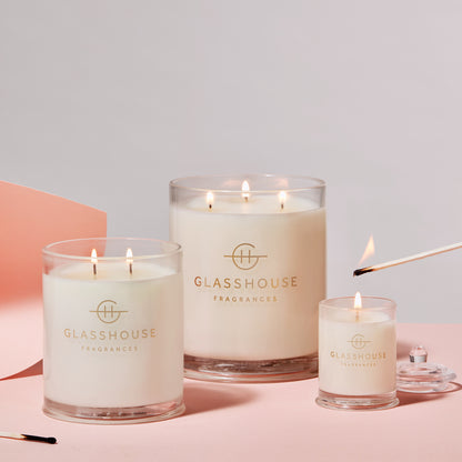 Glasshouse Music City Magic 60g Triple Scented Soy Candle