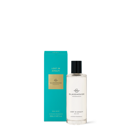 Glasshouse Fragrances, glasshouse, interior fragrance, Lost In Amalfi, room spray, home fragrance