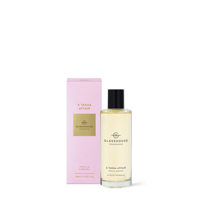 Glasshouse Fragrances, glasshouse, interior fragrance, A Tahaa Affair, room spray, home fragrance