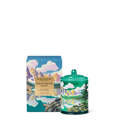 Glasshouse Breathtaking Banff 380g Triple Scented Soy Candle