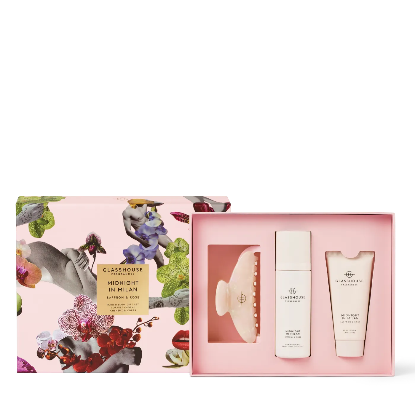Glasshouse Midnight In Milan Hair & Body Gift Set