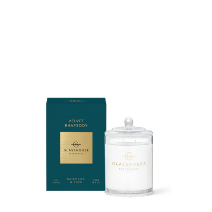 Glasshouse Velvet Rhapsody 380g Triple Scented Soy Candle