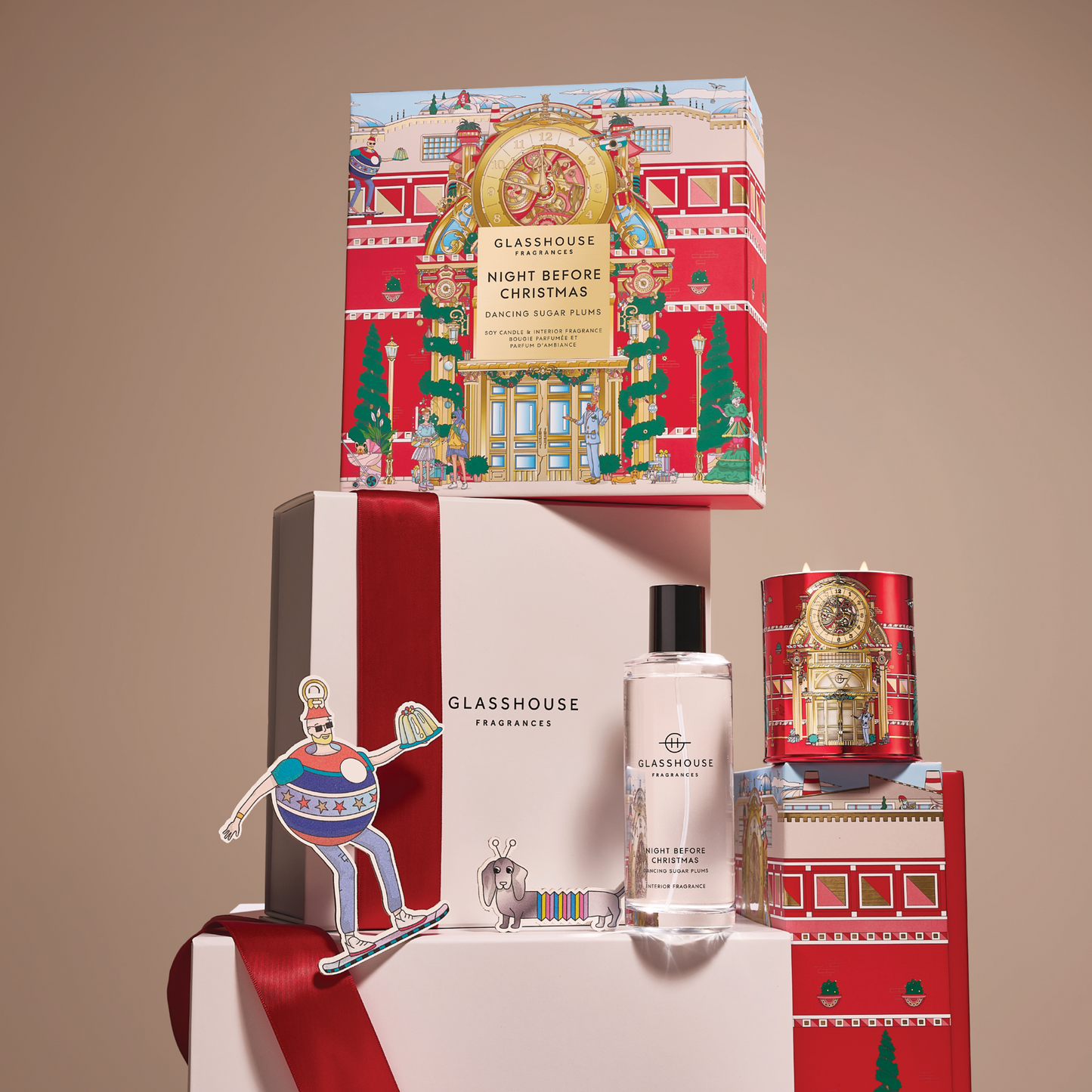 Glasshouse Night Before Christmas Gift Set