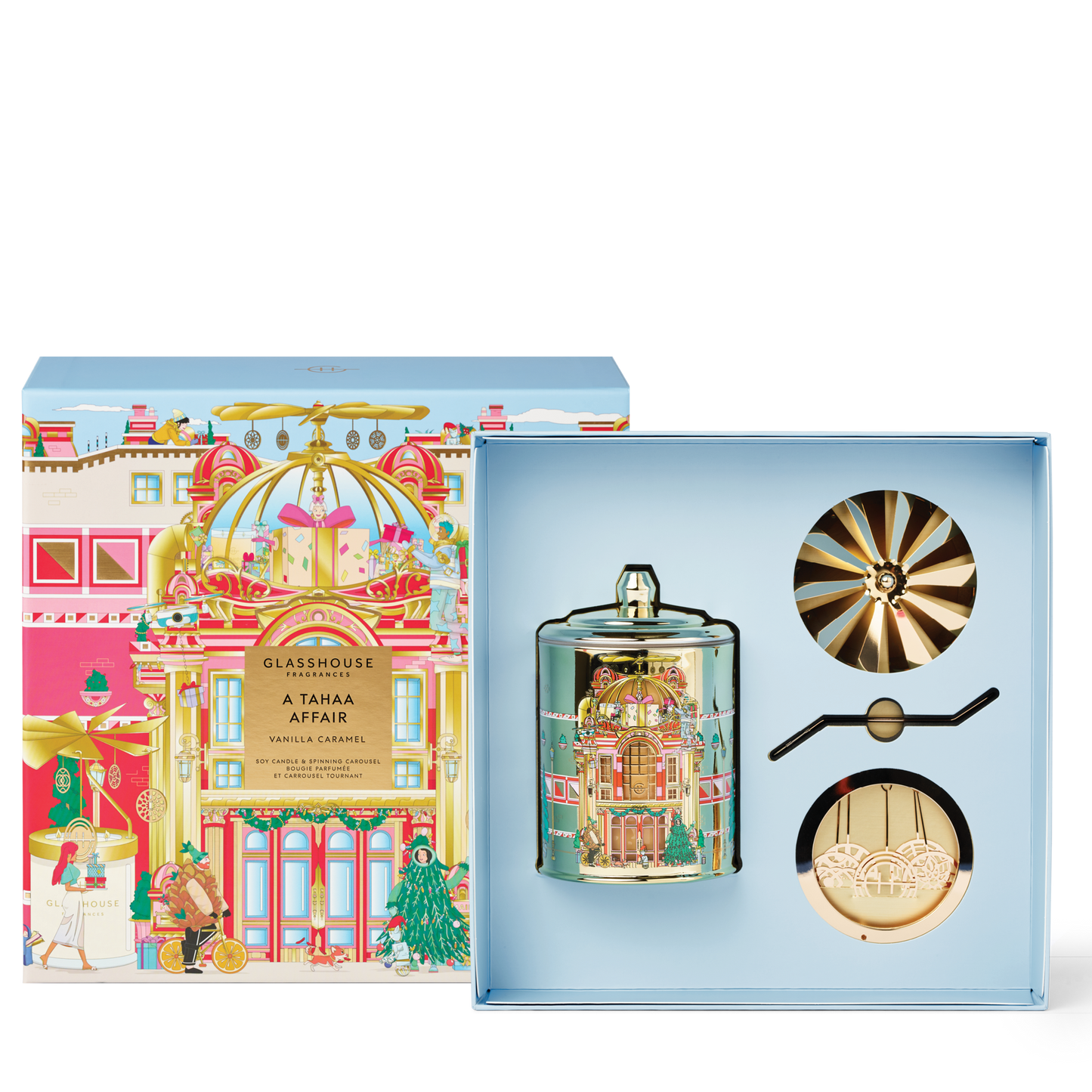 Glasshouse A Tahaa Affair Spinning Carousel Gift Set