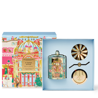 Glasshouse A Tahaa Affair Spinning Carousel Gift Set
