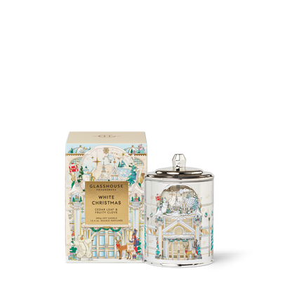 Glasshouse White Christmas 380g Triple Scented Soy Candle