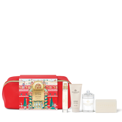 Glasshouse Sunset In Capri Fragrance Travel Gift Set