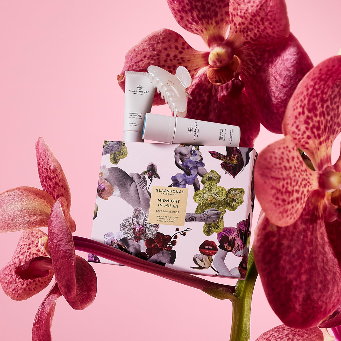 Glasshouse Midnight In Milan Hair & Body Gift Set