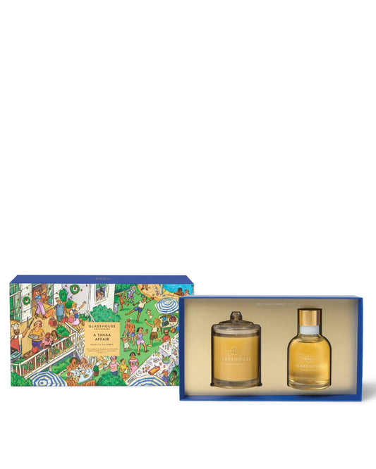 Glasshouse A Tahaa Affair Candle & Diffuser 2-Piece Gift Set