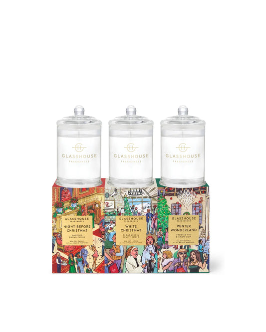 Glasshouse Candle Trio 3 x 60g