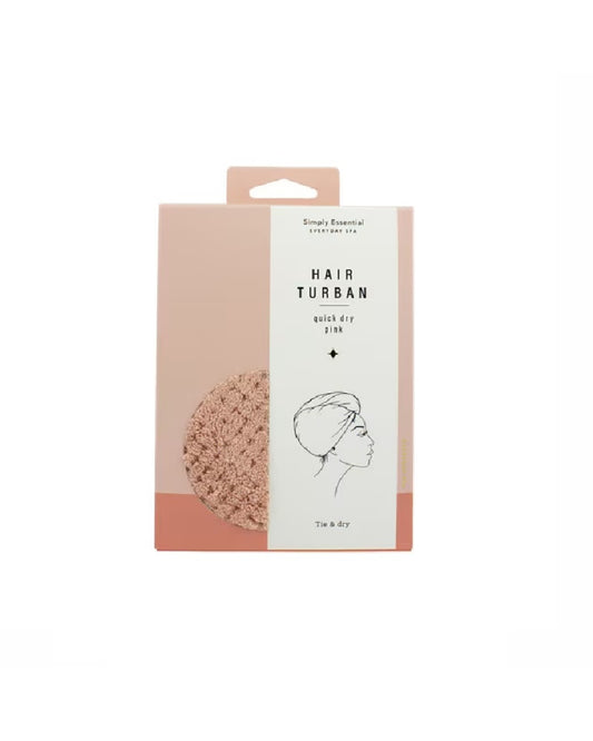 Simply Essential Quick Dry Turban Pink