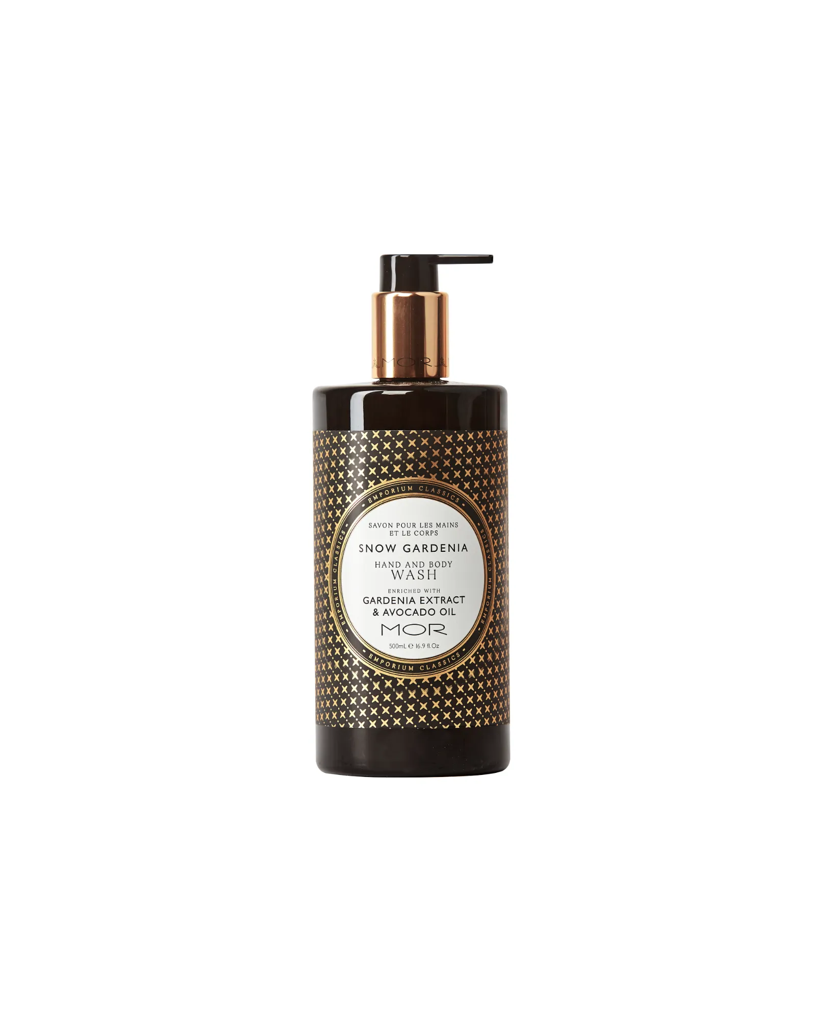 MOR, Hand & Body Wash, Snow Gardenia, Juniper Berry, Bergamot, Vanilla, Sandalwood 