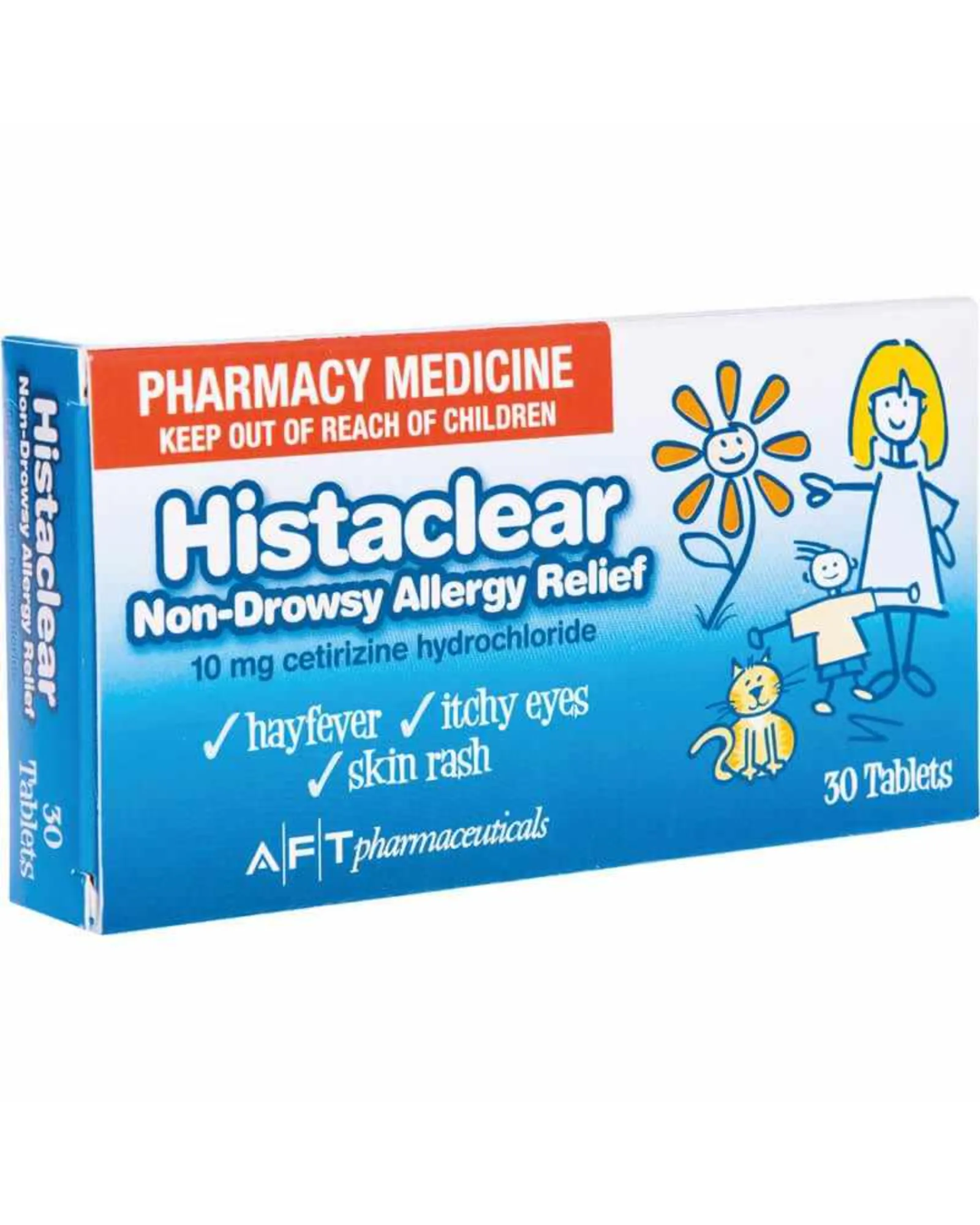 Histaclear 10mg Tablets 30s – Life Pharmacy Meadowbank