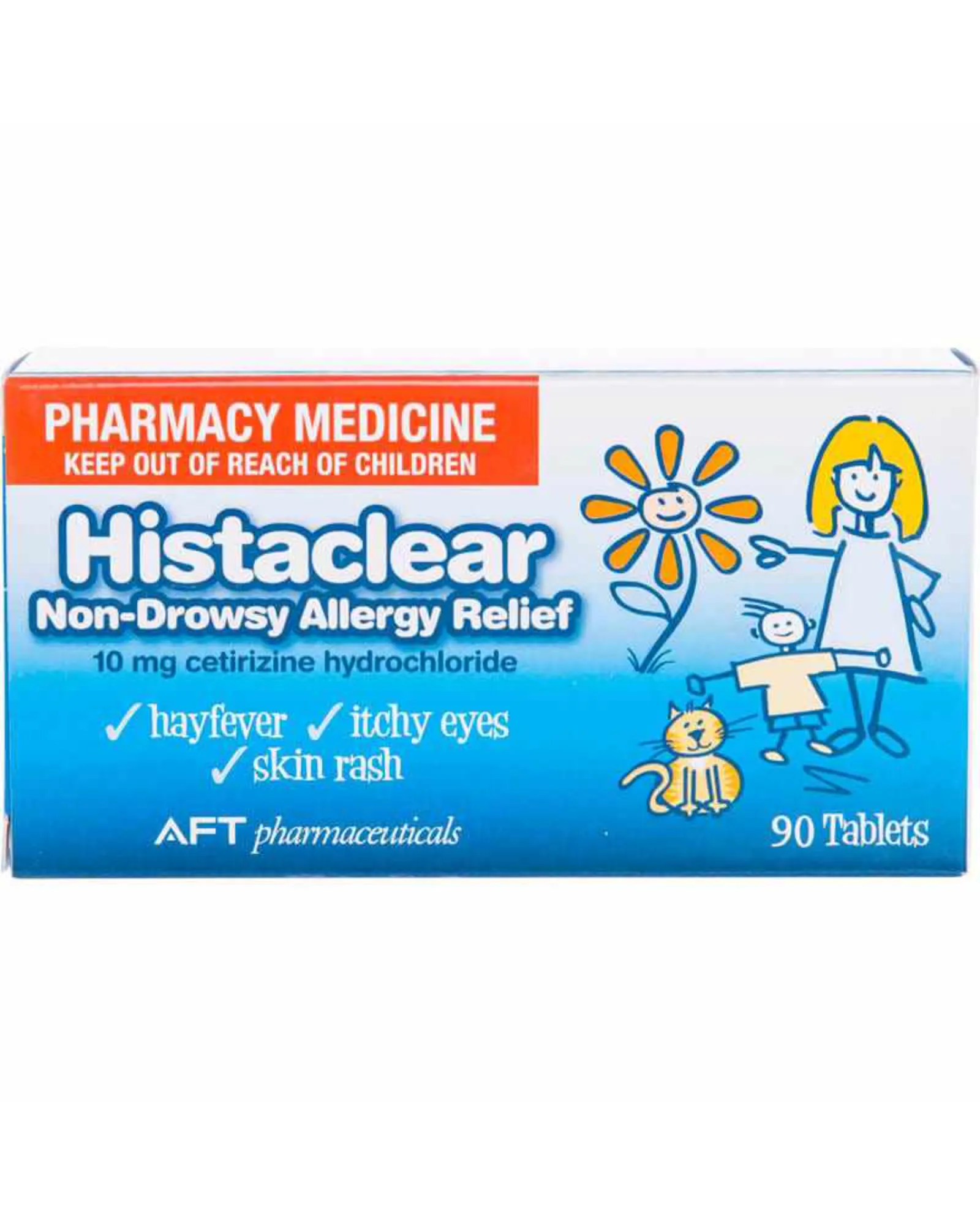 Histaclear 10mg Tablets 90s – Life Pharmacy Meadowbank
