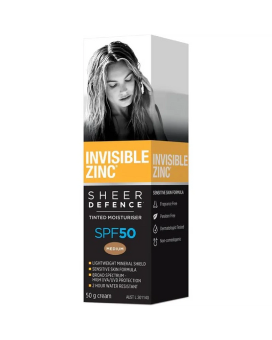 Invisible Zinc, Sunscreen, Sun