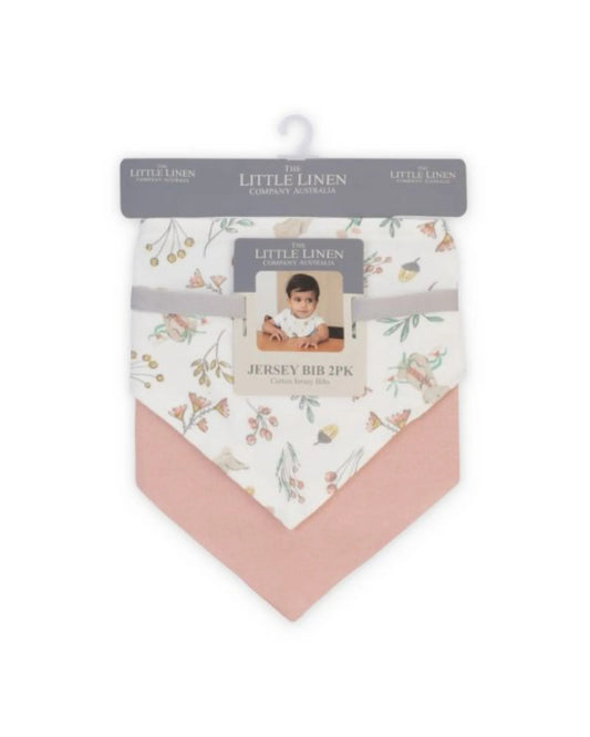 Jersey Bib 2pk - Harvest Bunny