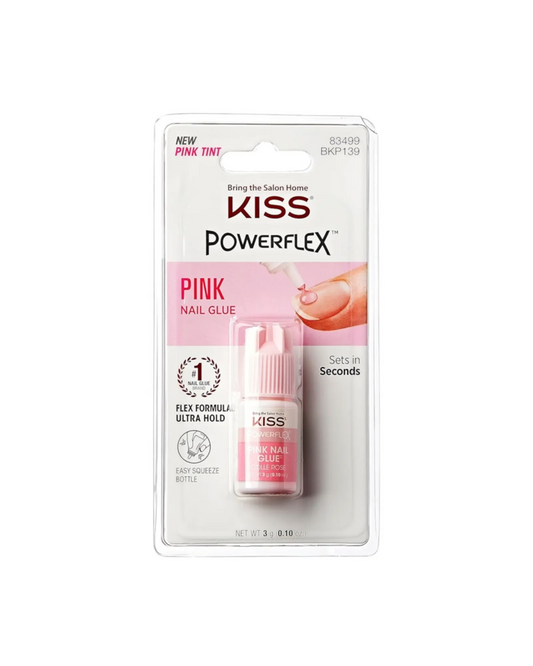KISS Powerflex Pink Nail Glue 3g