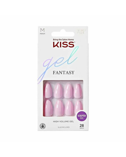 KISS Gel Fantasy Nails No Regrets 28pk