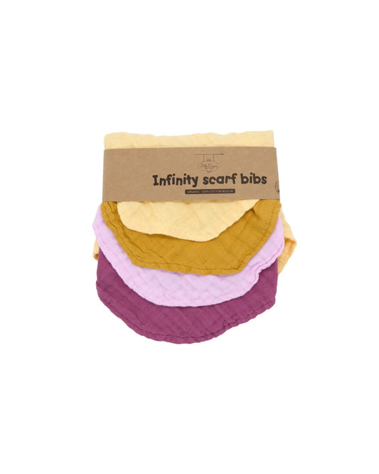 Muslin Bib Bright Colours (4)