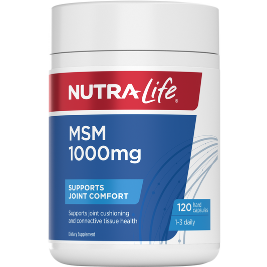 Vitamin, Supplement, Natural Health, nutrition, Joint Health, Joint Care, MSM