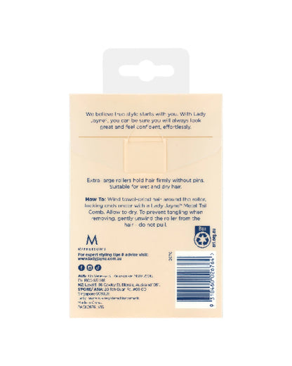 Lady Jayne Extra Large Self-holding Rollers - 4 Pk