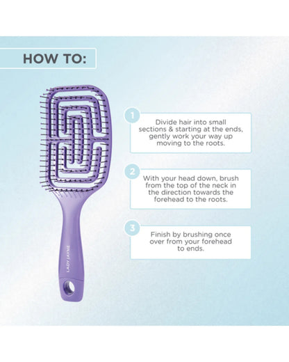 Lady Jayne Flexi-Glide Brush Large