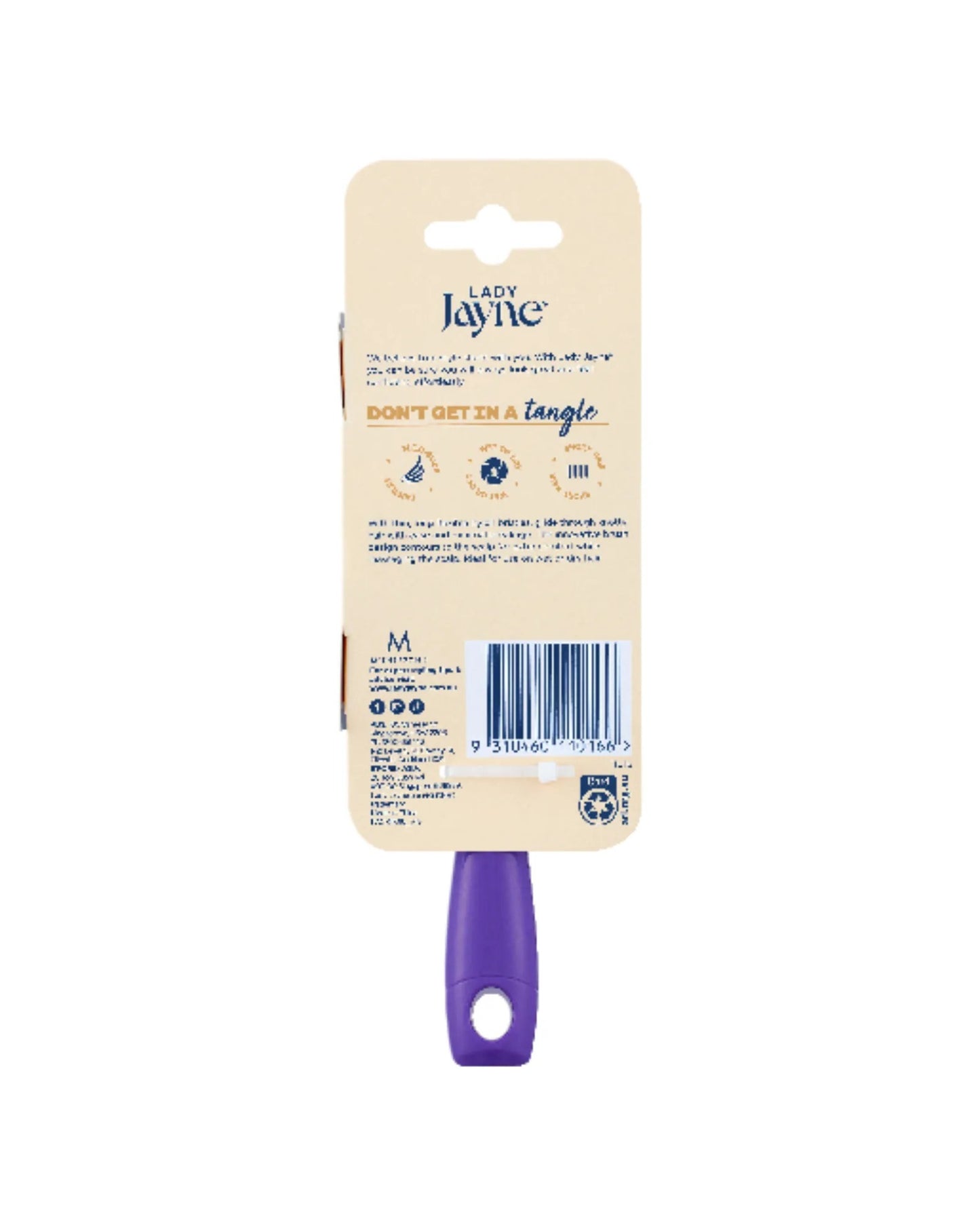 Lady Jayne Flexi-Glide Brush Purse-Sized