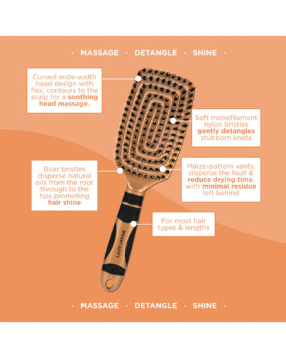 Lady Jayne Paddle Brush
