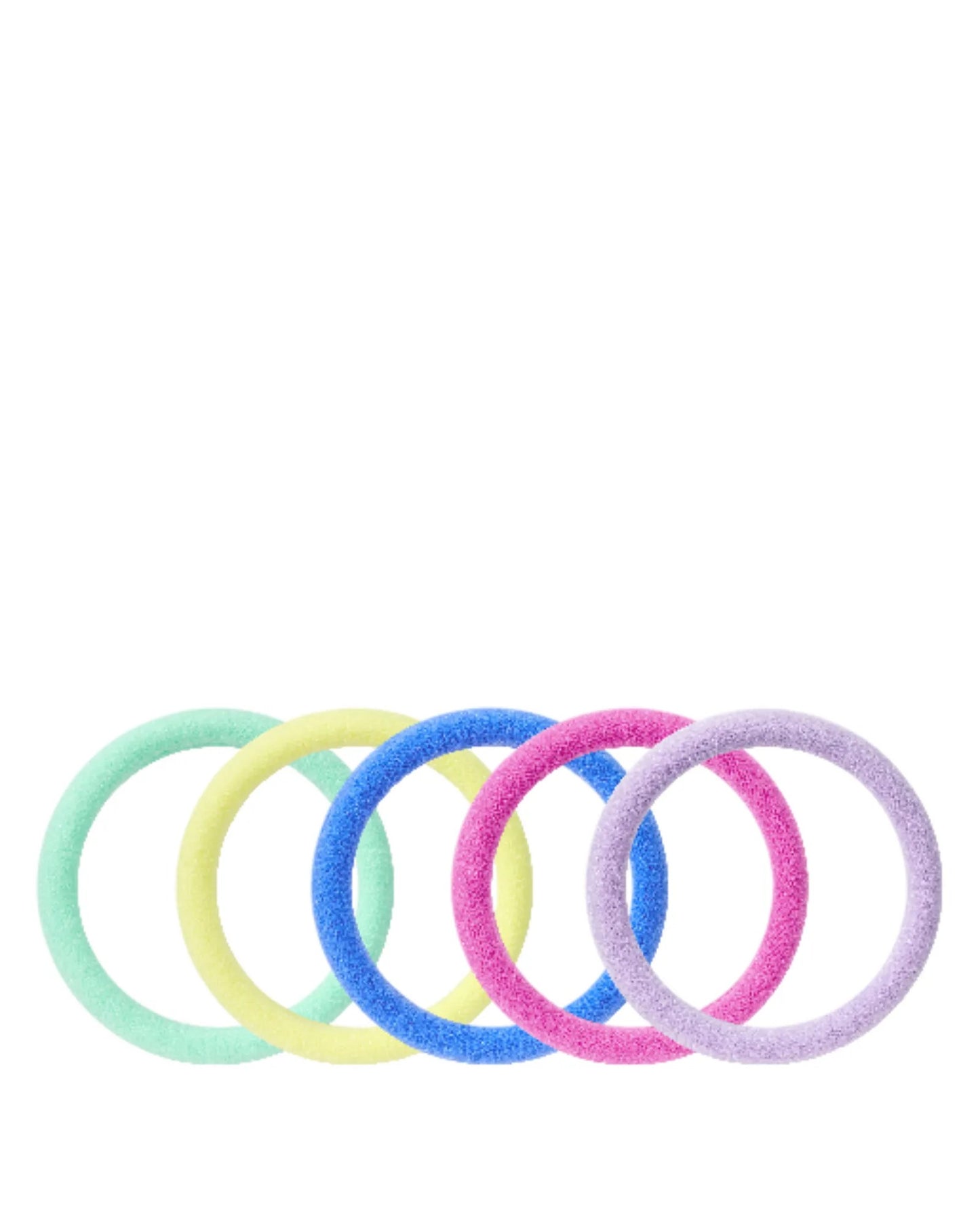 Lady Jayne Pastel Soft Knitted Ponytailers - Pk 24