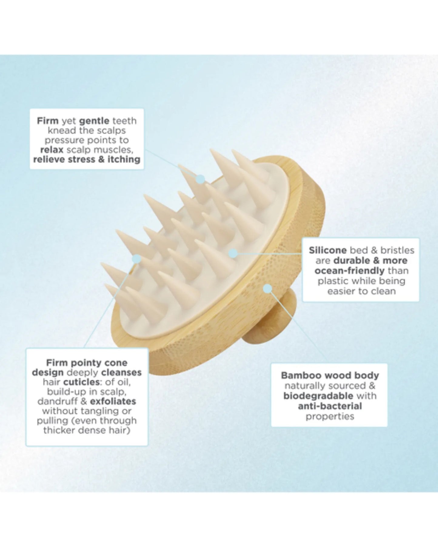 Lady Jayne Restorative Brush - Massage & Cleanse