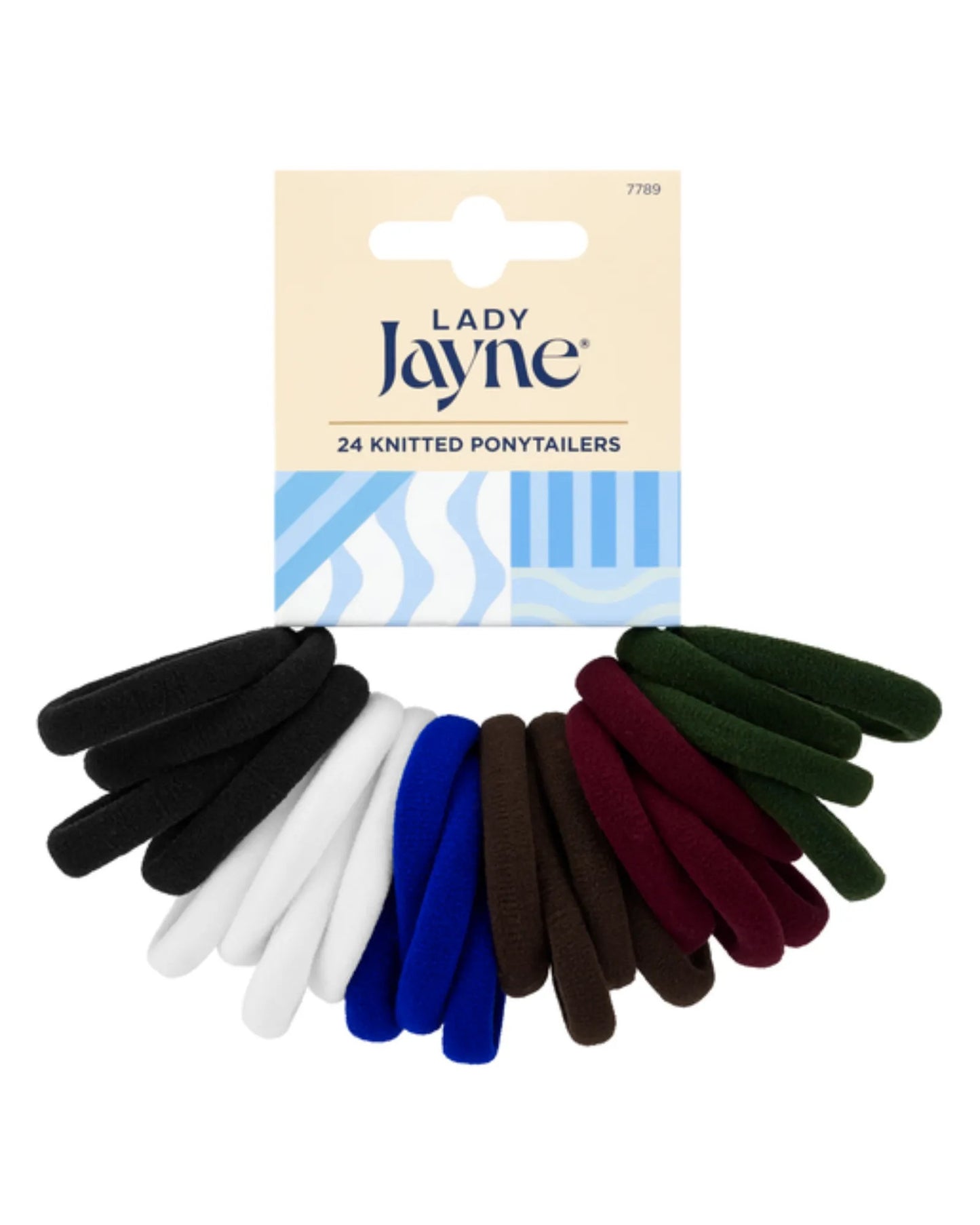 Lady Jayne School Soft Knitted Ponytailers - Pk 24