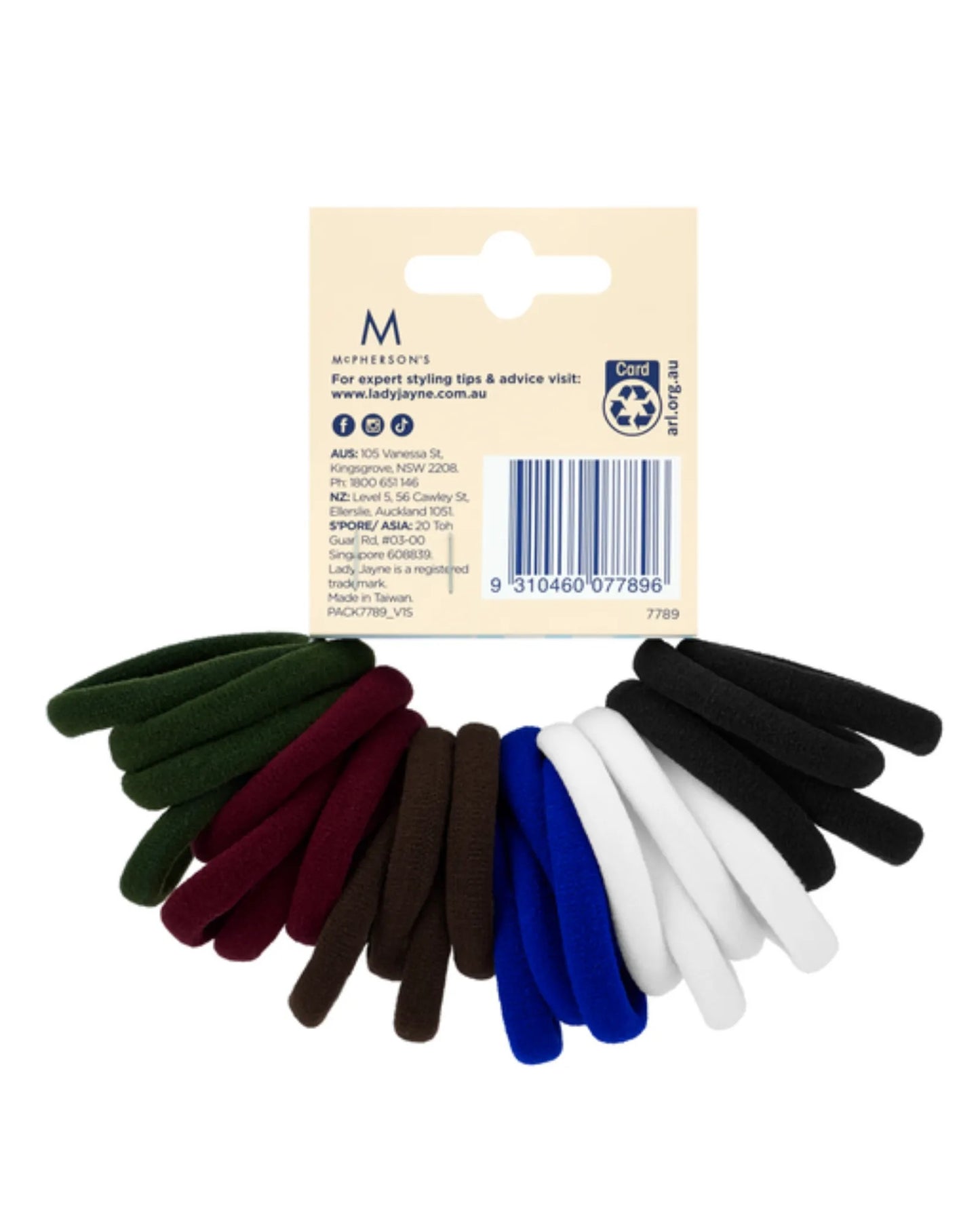 Lady Jayne School Soft Knitted Ponytailers - Pk 24
