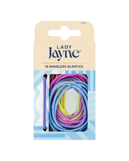 Lady Jayne Snagless Elastics 18 Pack