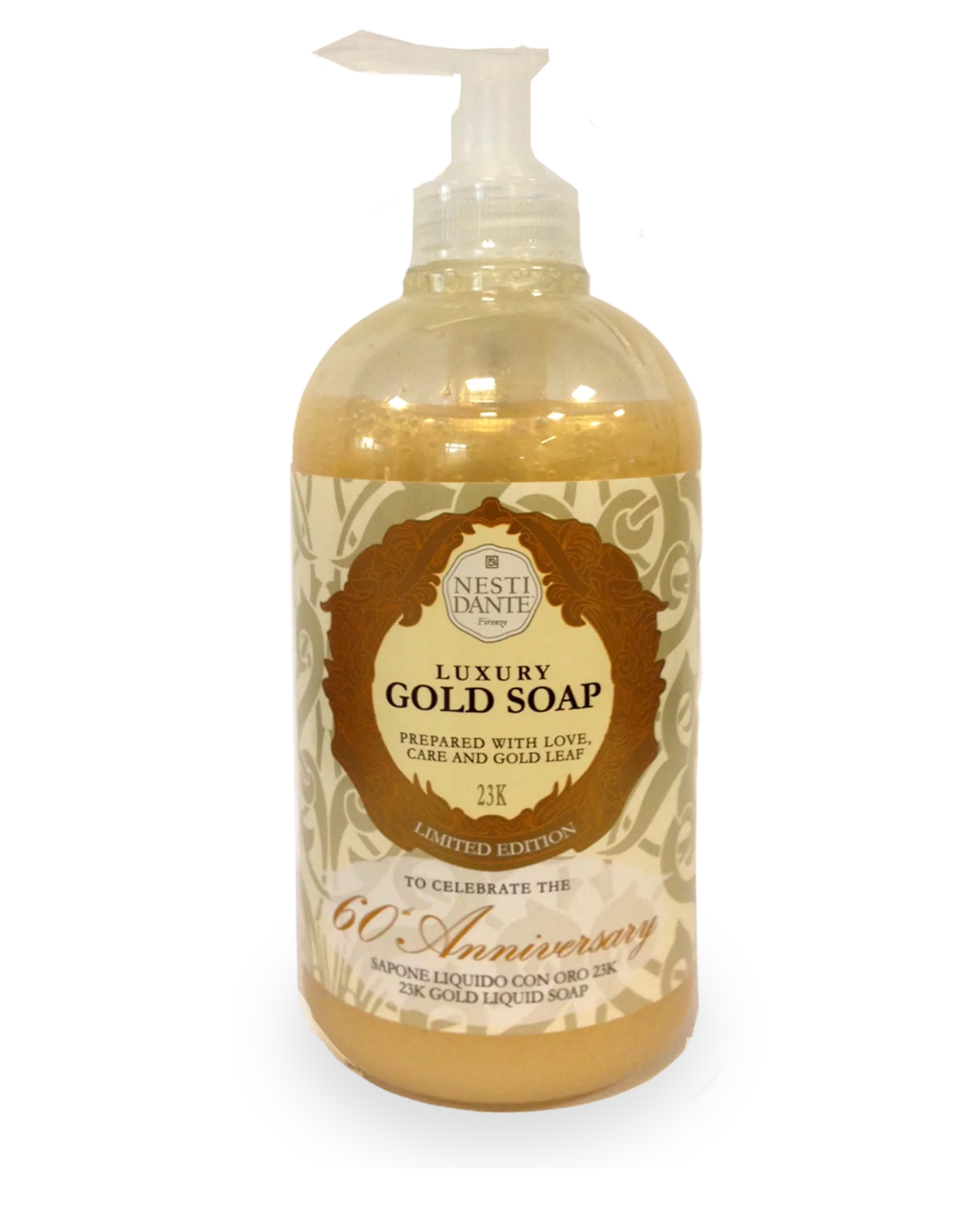 Nesti Dante, Liquid Soap, Iris, Gold, Luxury, Gift