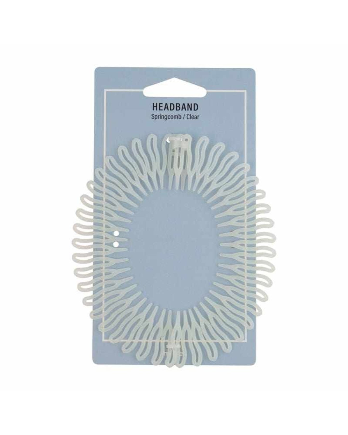 Mae Headband Springcomb Clear