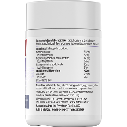 Nutra-Life Magnesium Complete 400 60 Capsules