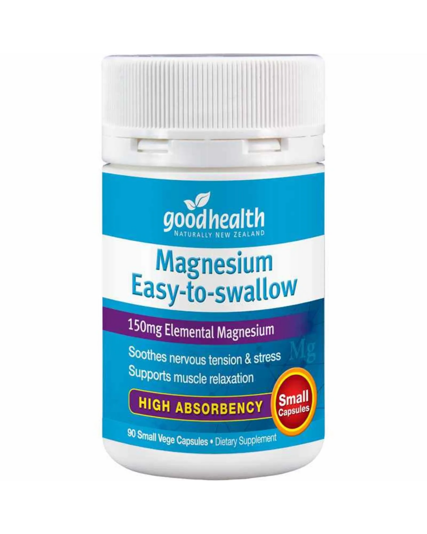 Good Health Magnesium Easy to Swallow 90 Capsules