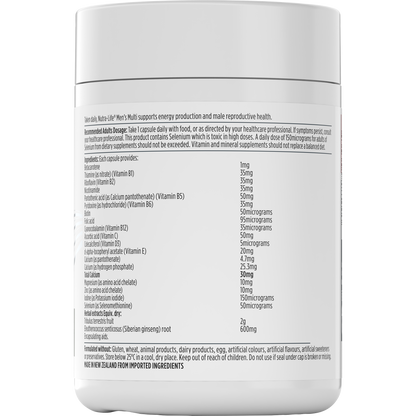 Nutra-Life Men's Multi 120 Capsules